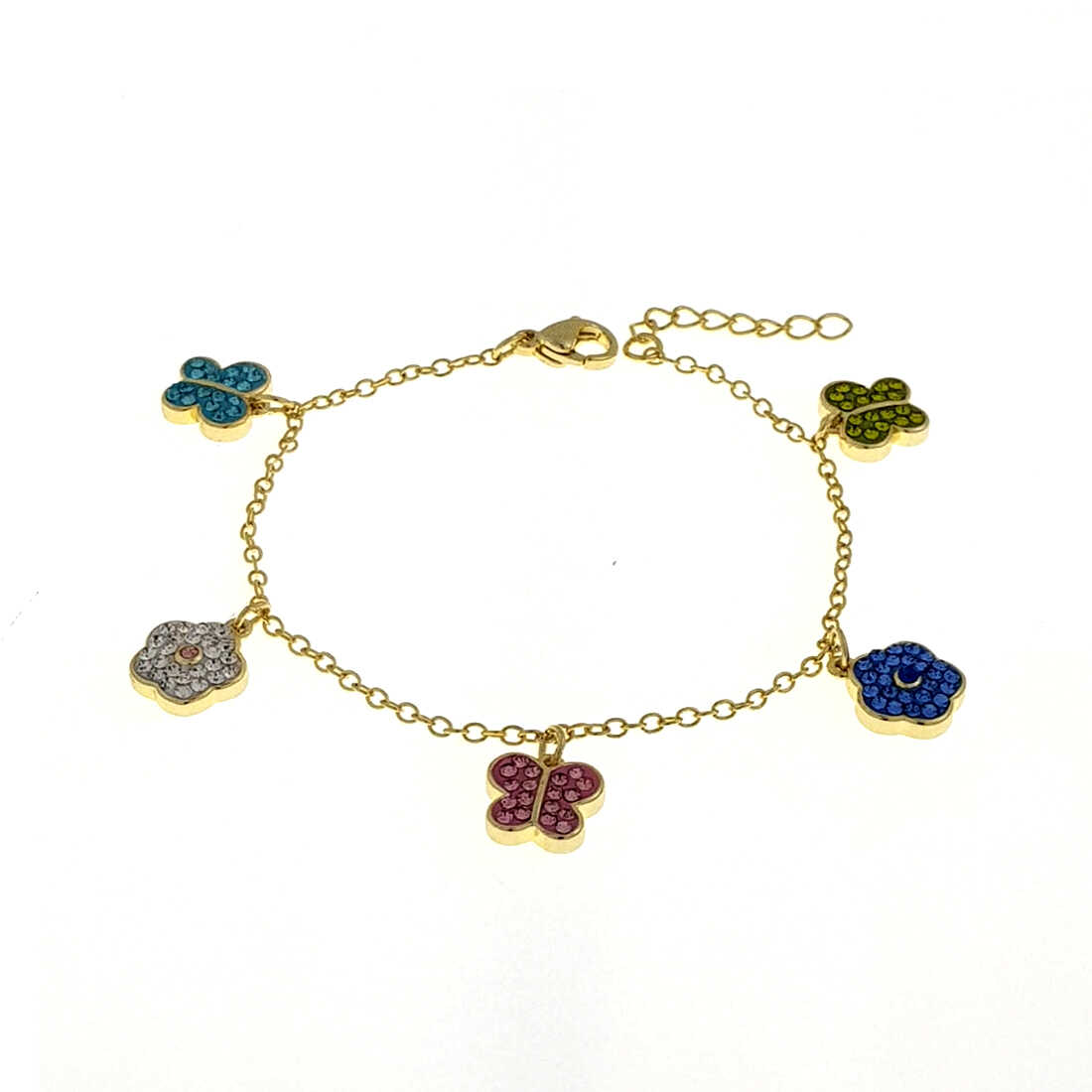 צמיד משובץ לילדות