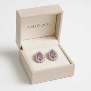 עגילי טיפה מורגניט