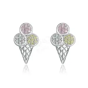 עגילי גלידה צמודים