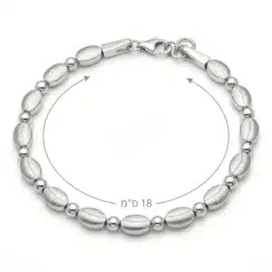 צמיד כסף 925 קלאסי